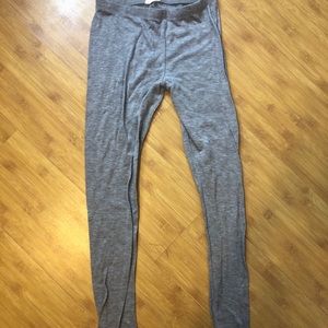 Grey leggings